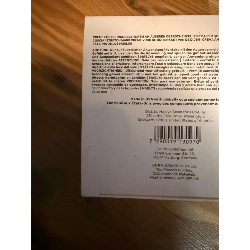 New Malelys B-Sleek Outer Thigh Stretch Mark Cream